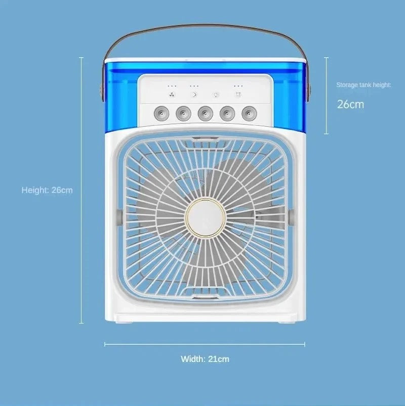 BreatheEasy CoolGlow 3-in-1 Portable Air Oasis