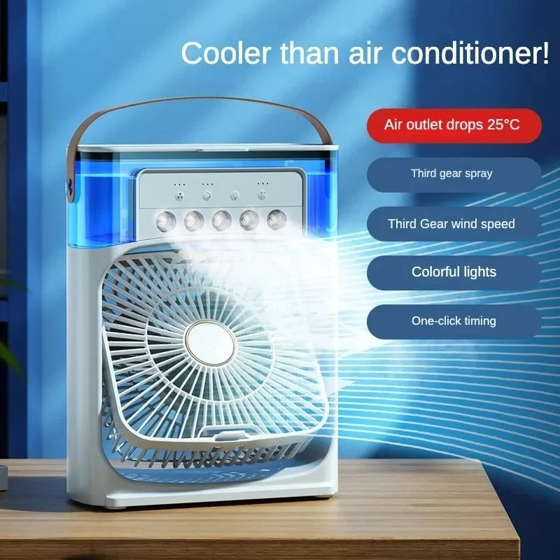 BreatheEasy CoolGlow 3-in-1 Portable Air Oasis