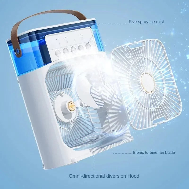 BreatheEasy CoolGlow 3-in-1 Portable Air Oasis